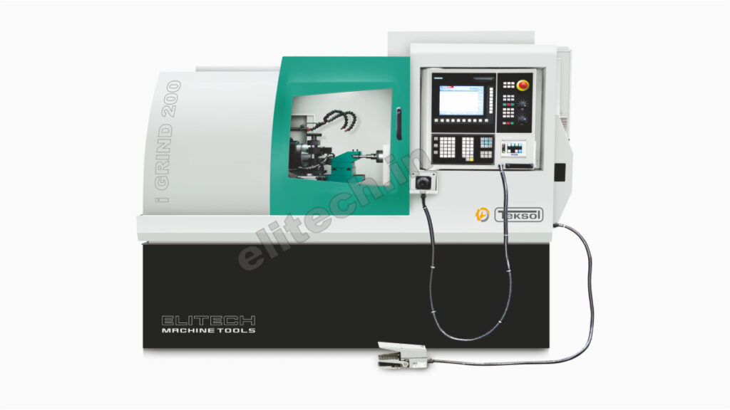 CNC internal grinding machine for bearing raceway finishing operations