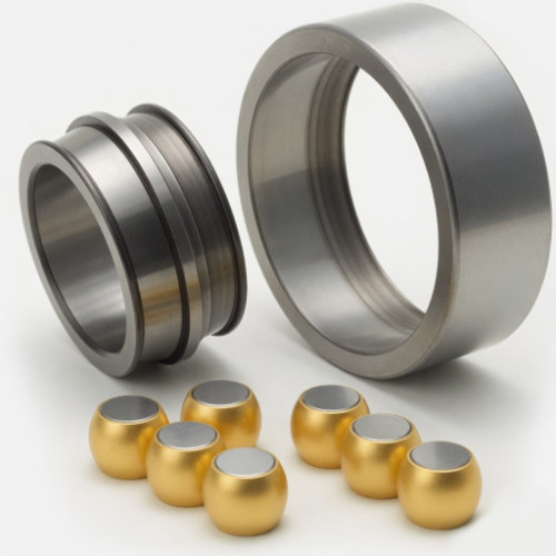 Spherical roller grinding with highlighted grinding zone using CNC external grinding machine and special roller attachment