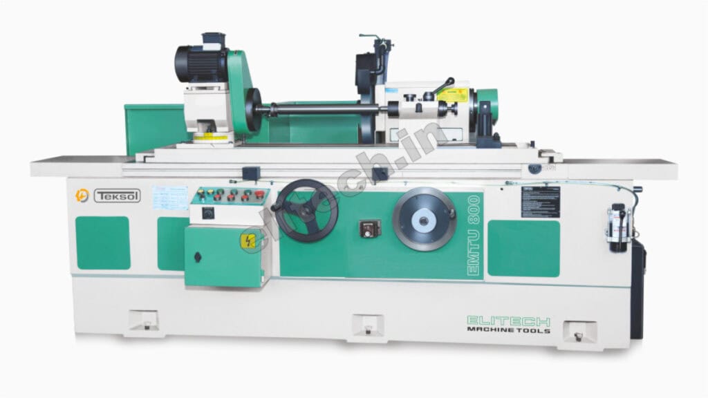 hydraulic cylindrical grinding machine for manual shaft grinding applications
