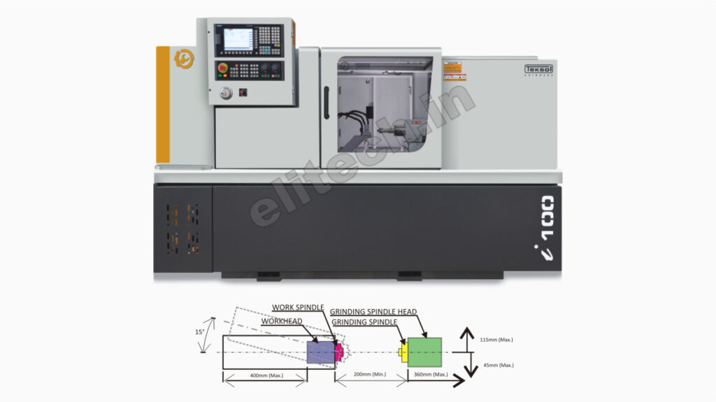 i 100 CNC internal grinding machine for long transmission shaft bore grinding