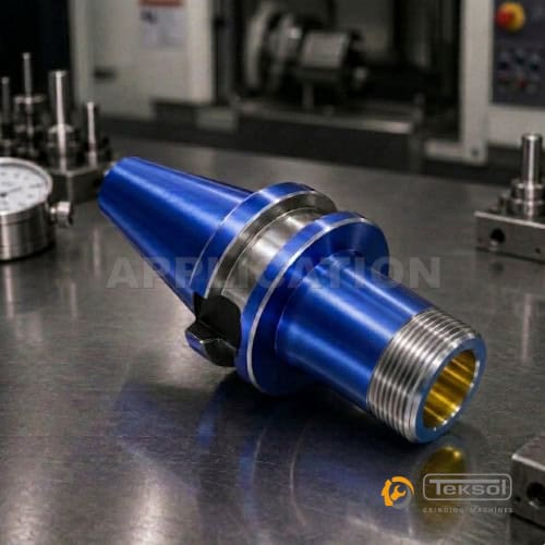 VMC tool holder grinding application
